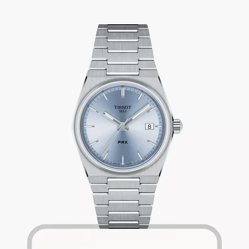 Tissot PRX Swiss Quartz 35mm Light Blue Dial Unisex Watch